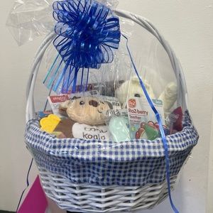 Gift basket for baby boy